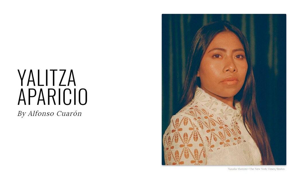 Yalitza Aparicio, entre los 100 líderes de la revista Time
