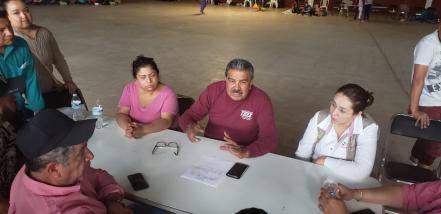 Protección Civil Estatal entregó 400 cobijas a afectados por lluvias