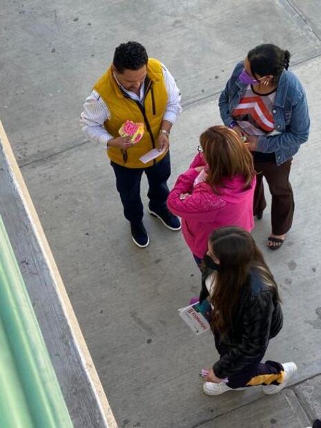 8M. Acusan estudiantes represión durante manifestación en preparatoria de SLP