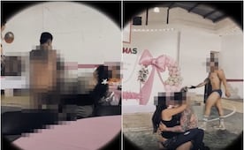 Video de bailarines exóticos en festejo por el Día de las Madres desata polémica en Villa de Reyes, SLP 