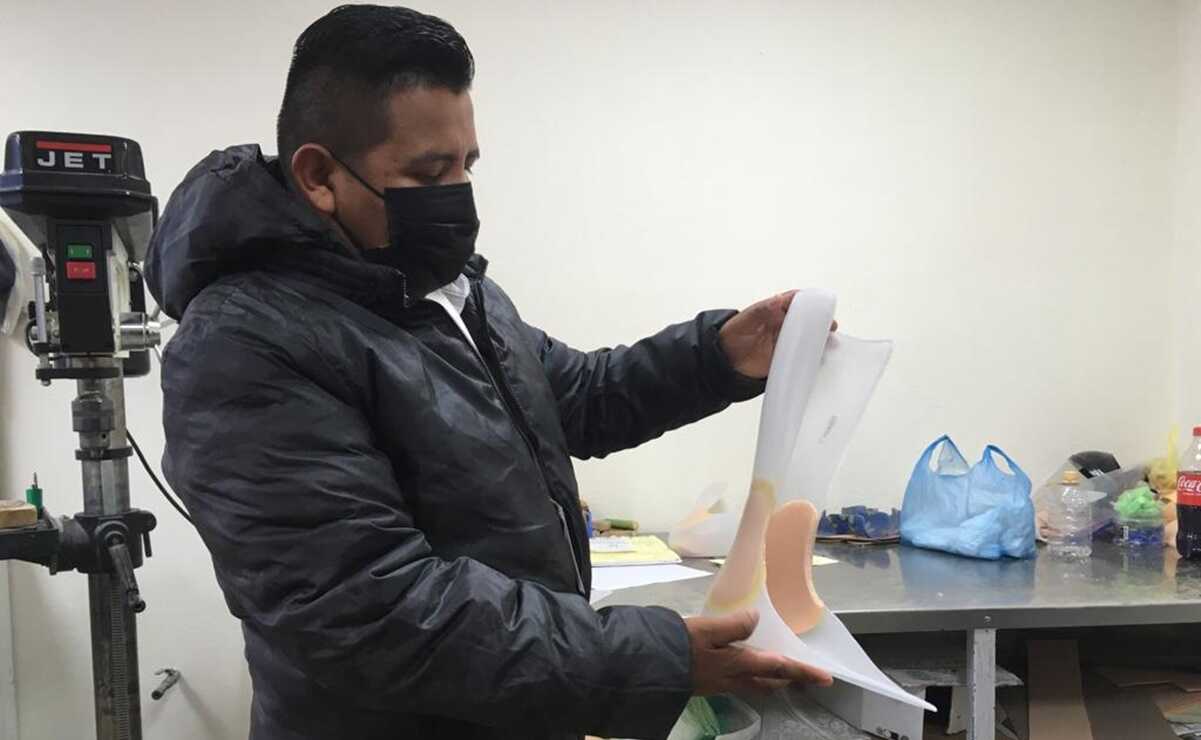 Taller de Prótesis y Órtesis en SLP, la esperanza de quienes perdieron una extremidad