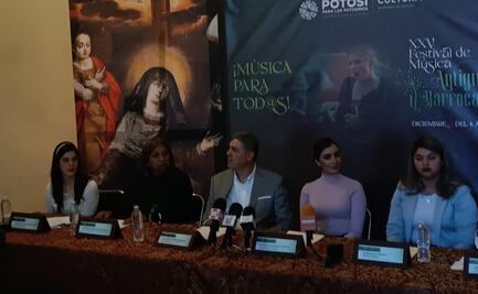 SLP, Soledad y Cerro de San Pedro sedes del Festival de Música Antigua y Barroca