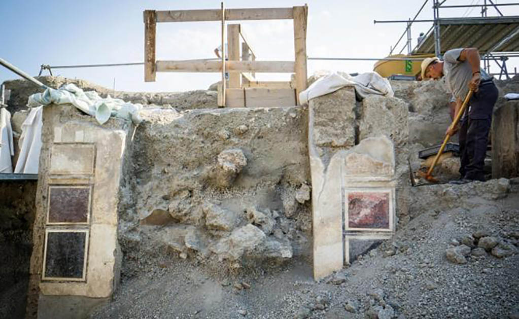 Los arqueólogos han descubierto nuevos hallazgos en la conocida Casa de Júpiter. Foto: EFE/ Cesare Abbate