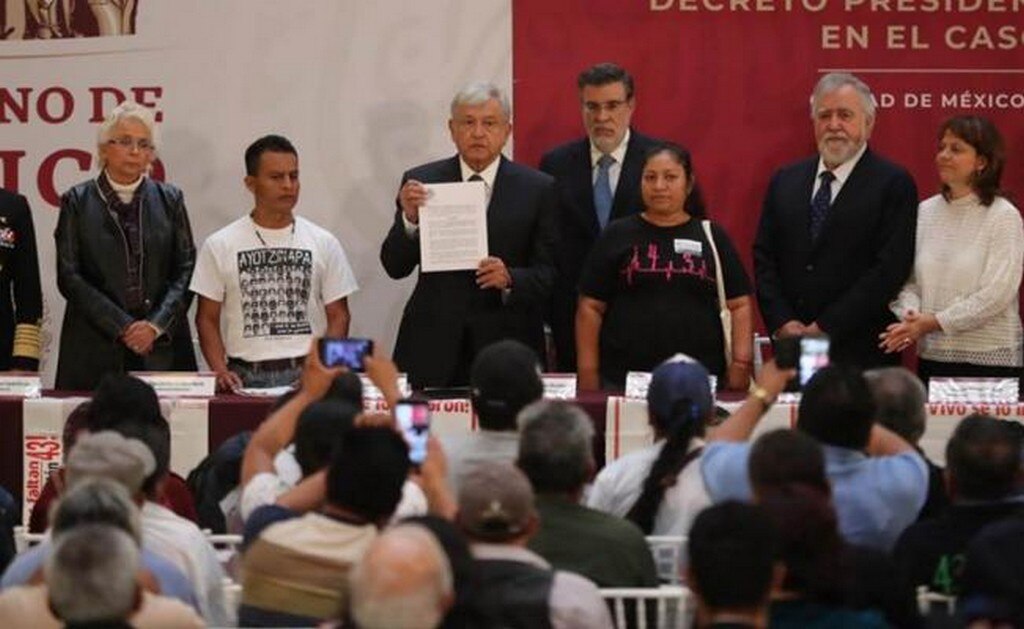 Sánchez Cordero: entregará comisión Ayotzinapa resultados apegados a la verdad