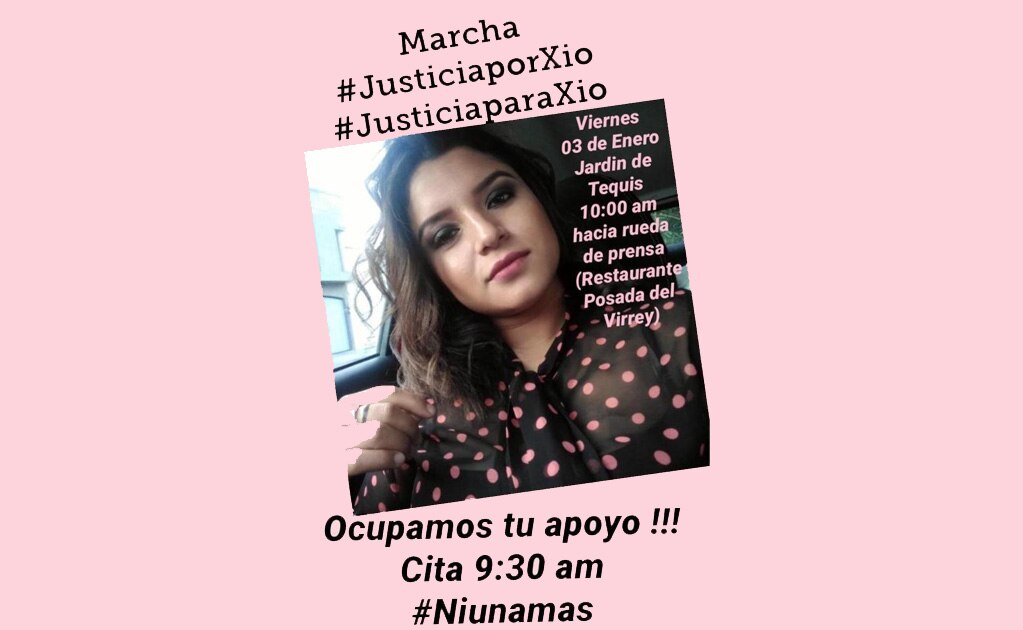 Convocan a marcha por Xiomara 