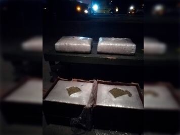 Aseguran 80 kilos de marihuana 