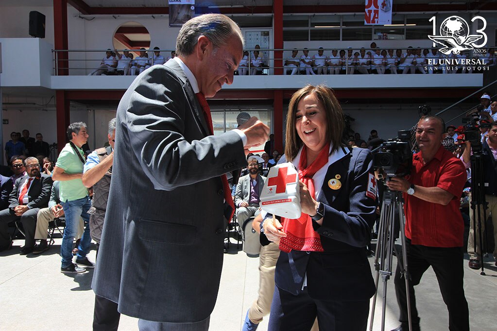 Gobernador invita a participar en colecta anual de la Cruz Roja