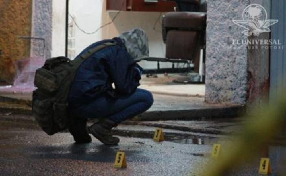 Ataque armado en barbería; un lesionado 