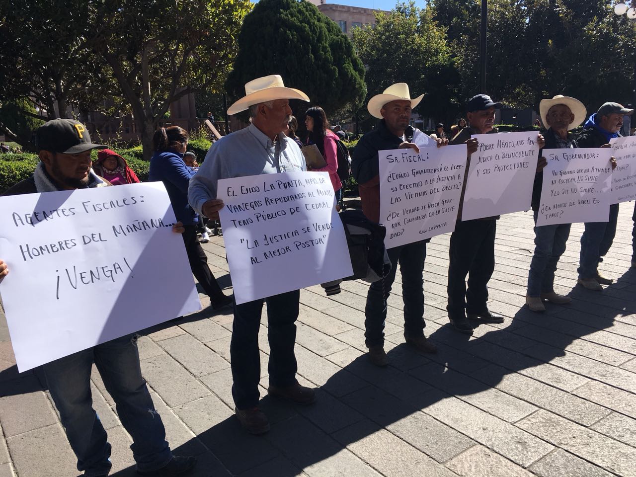 Denuncian ejidatarios despojo de tierras en el Altiplano