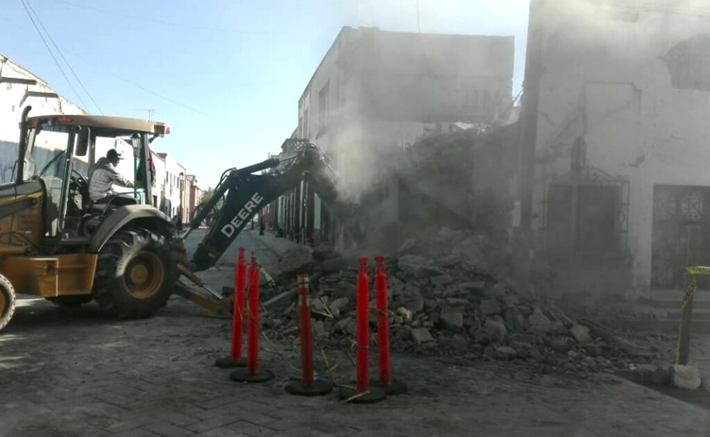 Identifica PC municipal al menos 40 viviendas del Centro Histórico en riesgo de caerse