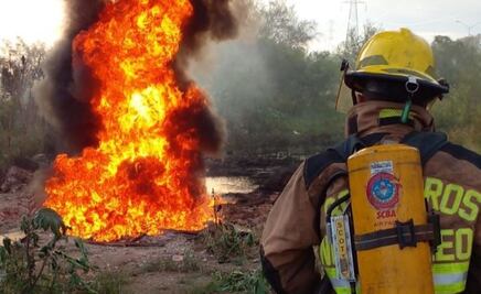 Explota ducto de Pemex en NL; sospechan de toma clandestina de combustible