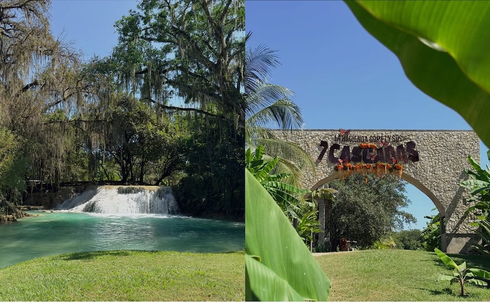 Hacienda Gómez. Foto: FB, La Hacienda Gómez y sus 7 Cascadas