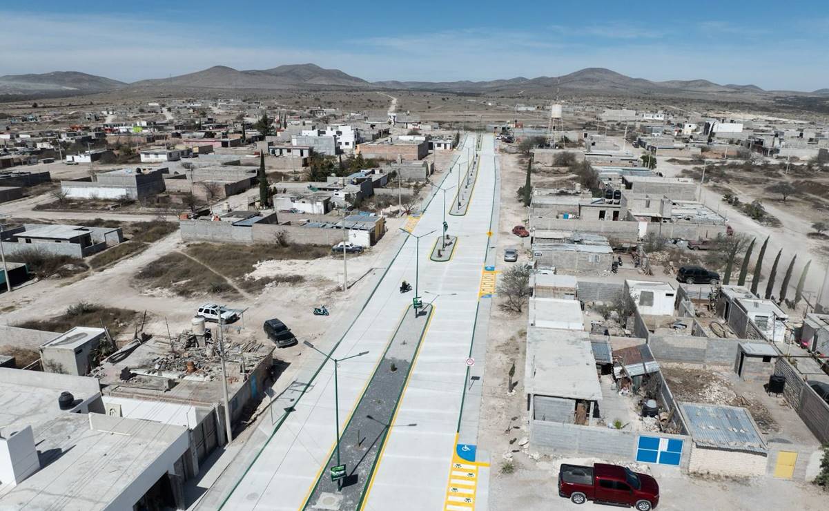 Totalmente transformada, entrega gobernador de SLP avenida al municipio de Charcas