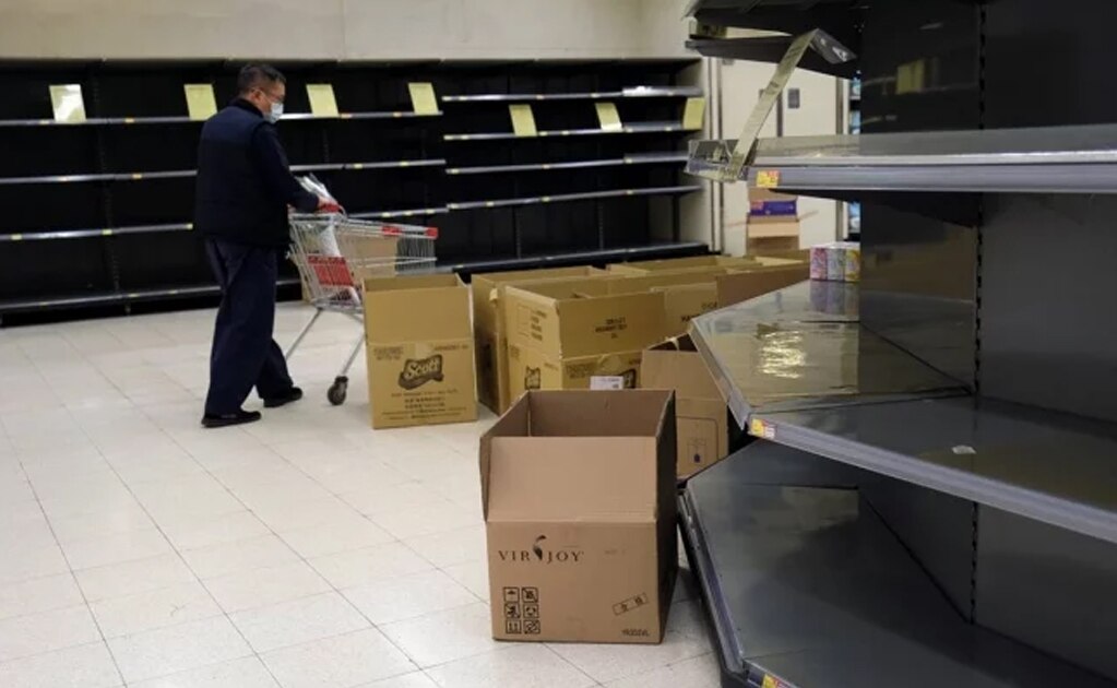 Desatan compras de pánico en Hong Kong ante brote de coronavirus
