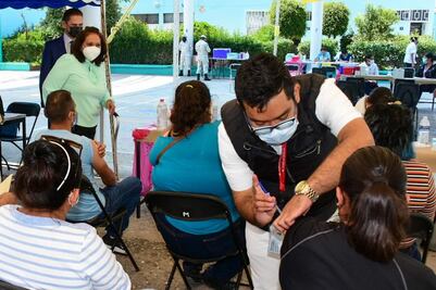 85% de los potosinos mayores de 30 años se vacunaron, destaca Gabino Morales