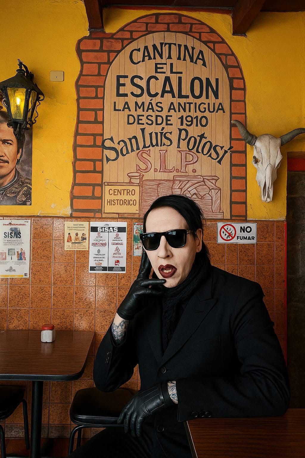 Marilyn Manson en SLP desata ola de memes tras la inconformidad de la Iglesia Católica