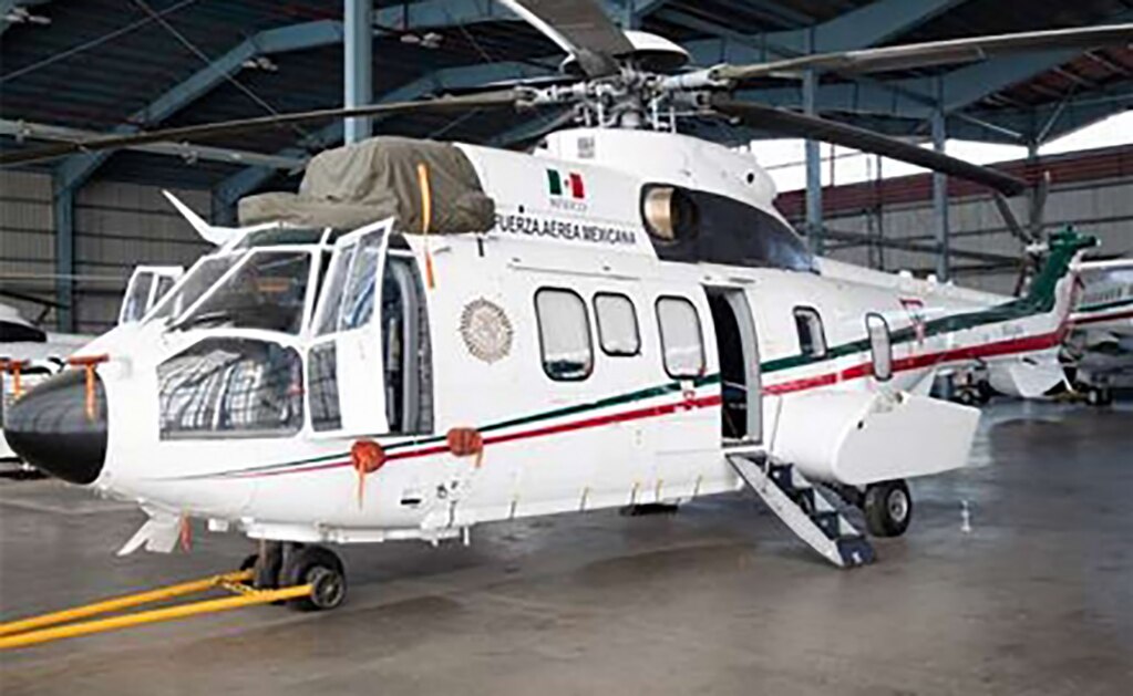 Pemex pone a la venta helicóptero de 9 mdd