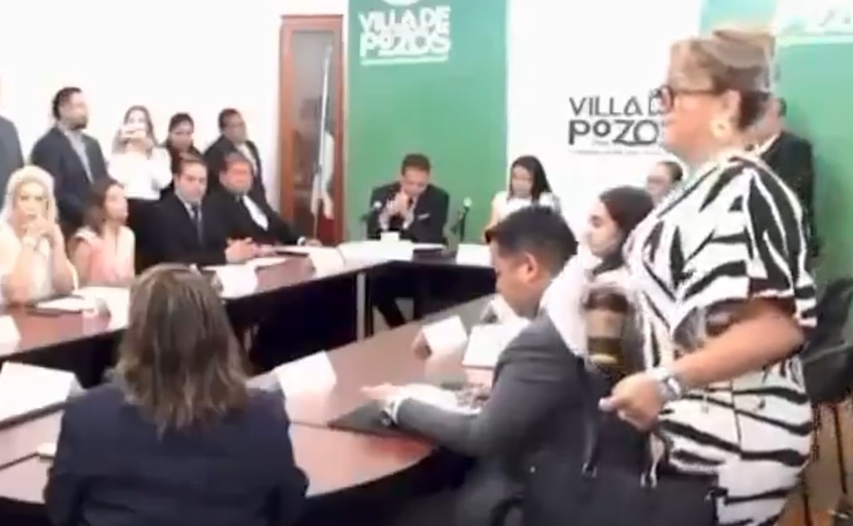 Concejales de Villa de Pozos abandonan informe. Foto: Captura de video