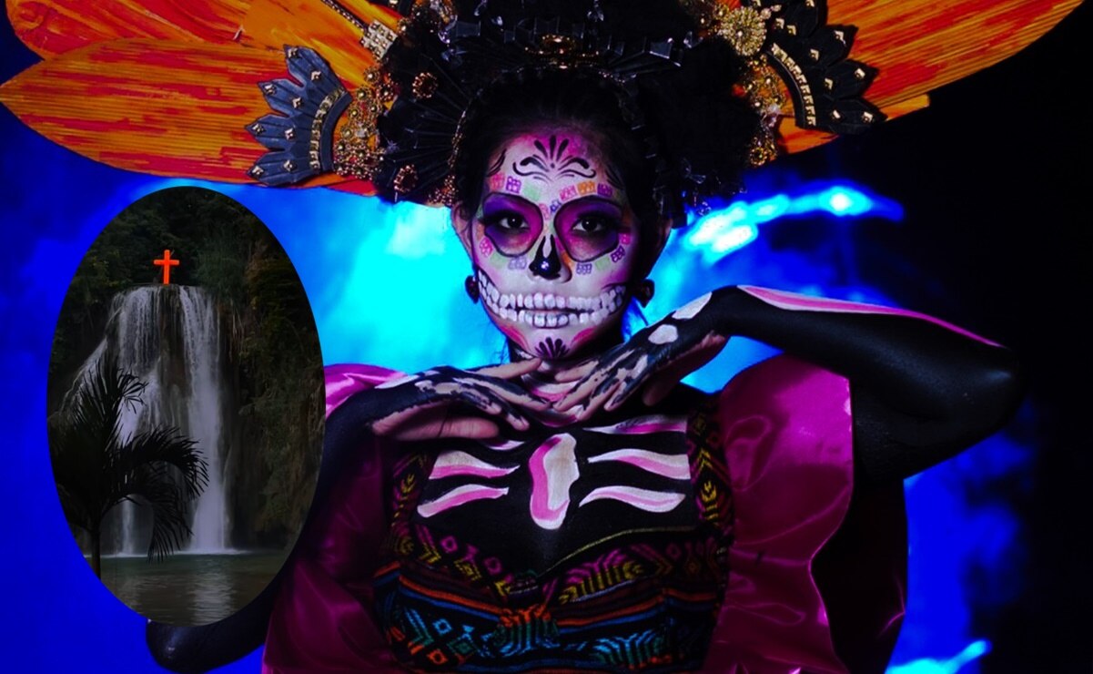 Día de Muertos en las Cascadas de Tamasopo; ¡lánzate a este encuentro nocturno!