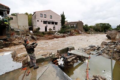 Inundaciones en Francia dejan al menos 10 muertos