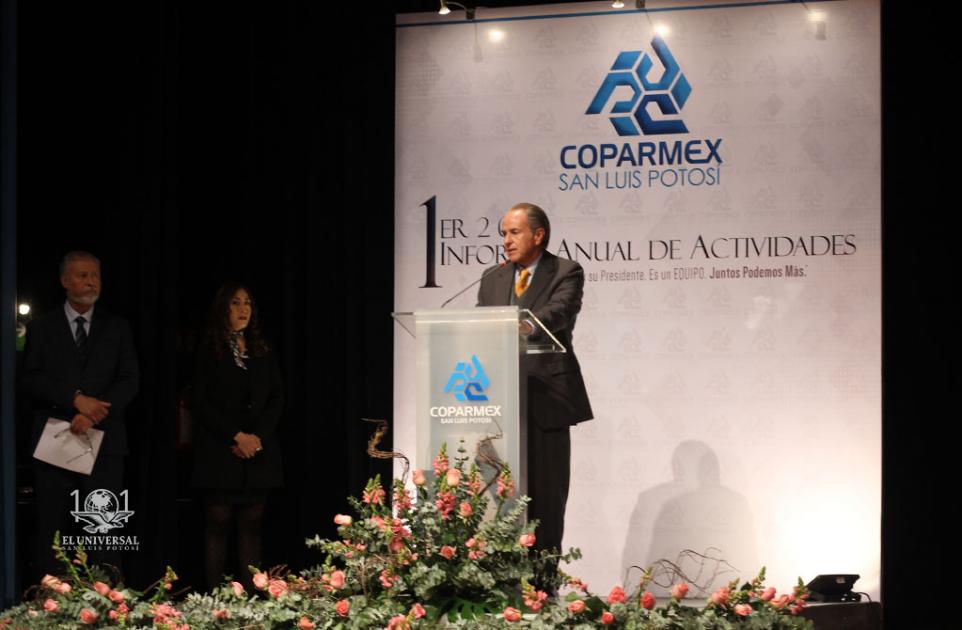 Informe de actividades Coparmex