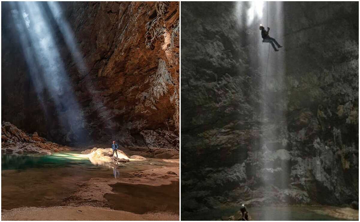 Muere turista tras caer en el Sótano de El Cepillo en el Pueblo Mágico de Aquismón
