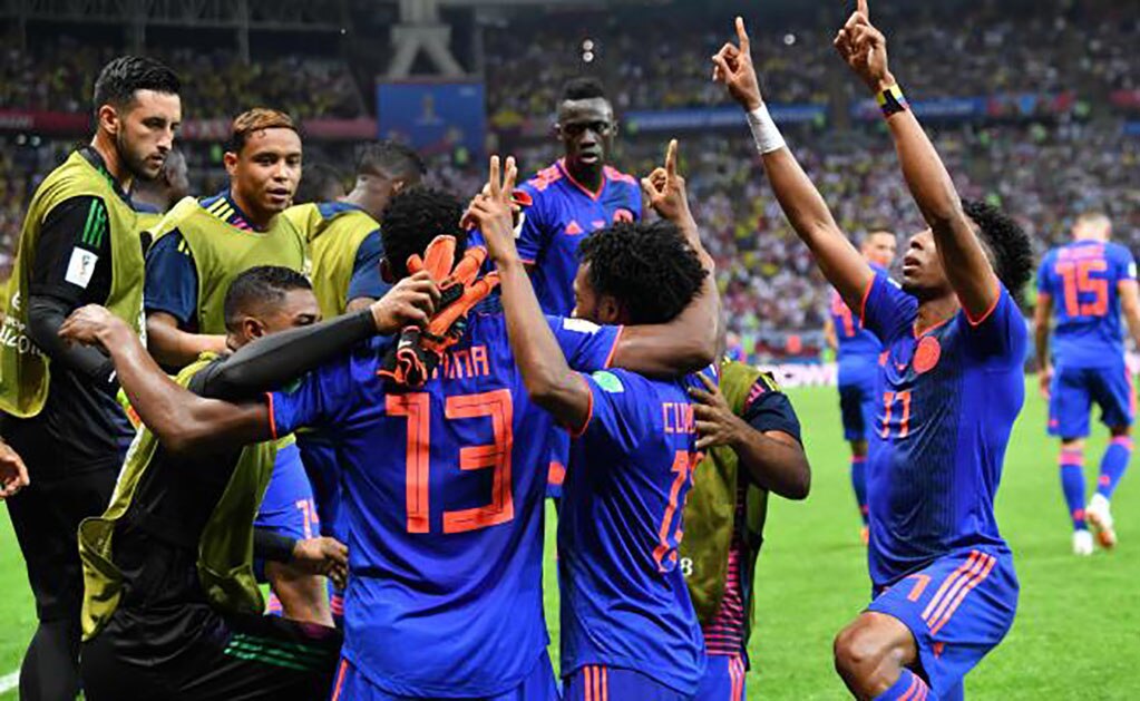 Colombia golea y elimina a Polonia de la Copa del Mundo