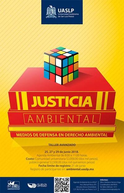 UASLP ofrecerá taller sobre justicia ambiental