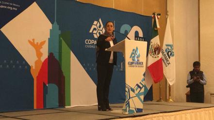 Candidatas de Morena presentan proyecto ante Coparmex