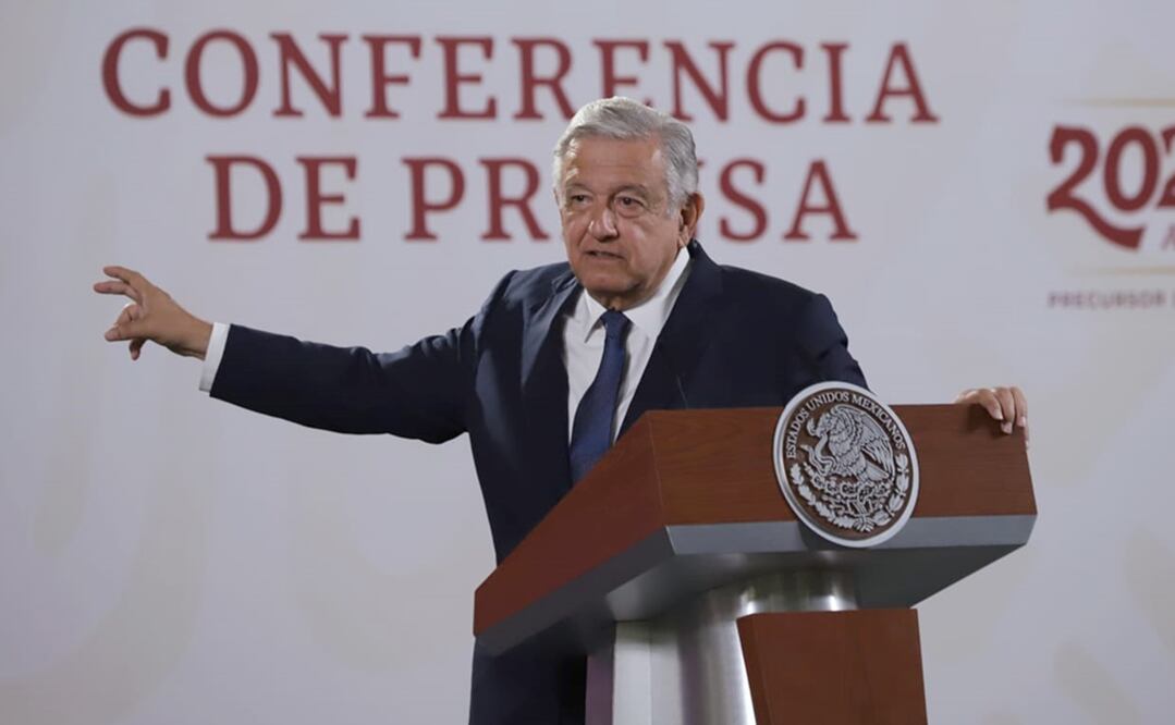 AMLO acusa politización del caso de mineros atrapados en Coahuila. Foto: Fernando Rojas