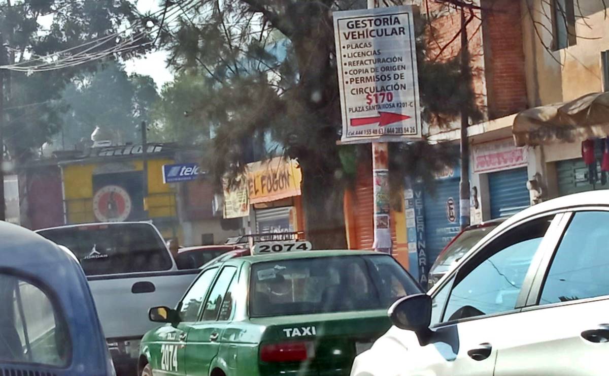 Usuarios en redes reportan inoperancia en servicios de trámites vehiculares en SLP