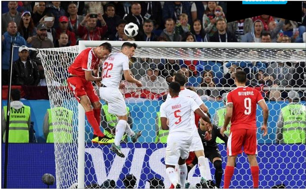  Suiza le da la vuelta al marcador y gana a Serbia