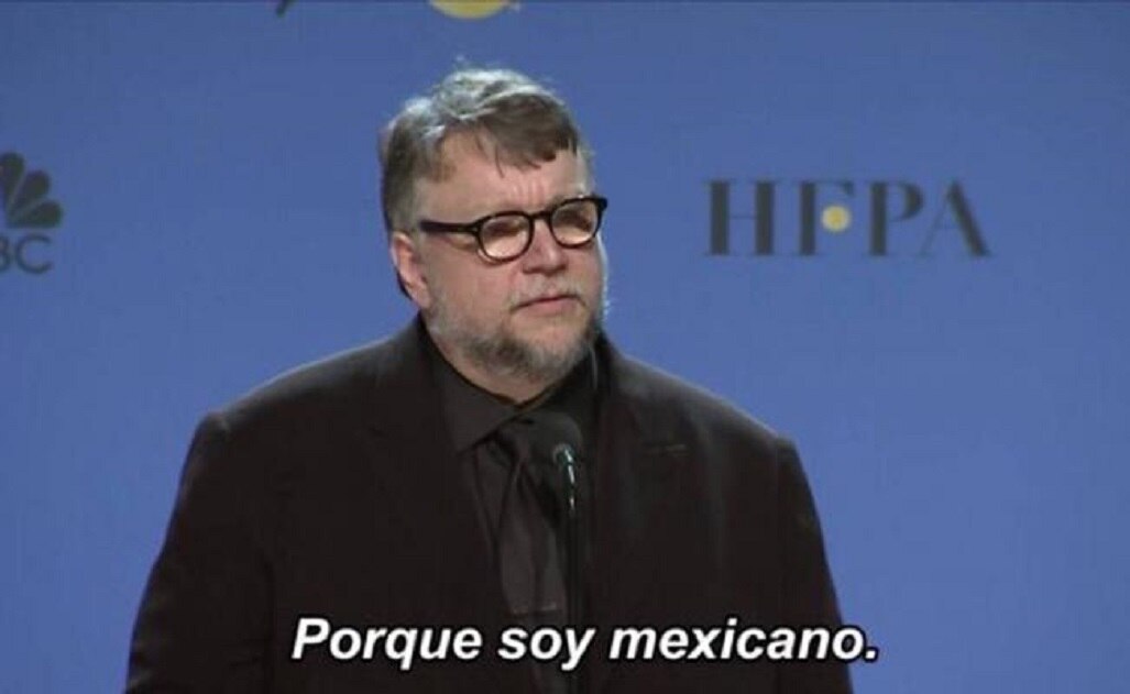 "Porque soy mexicano", la frase de Del Toro que inspira memes