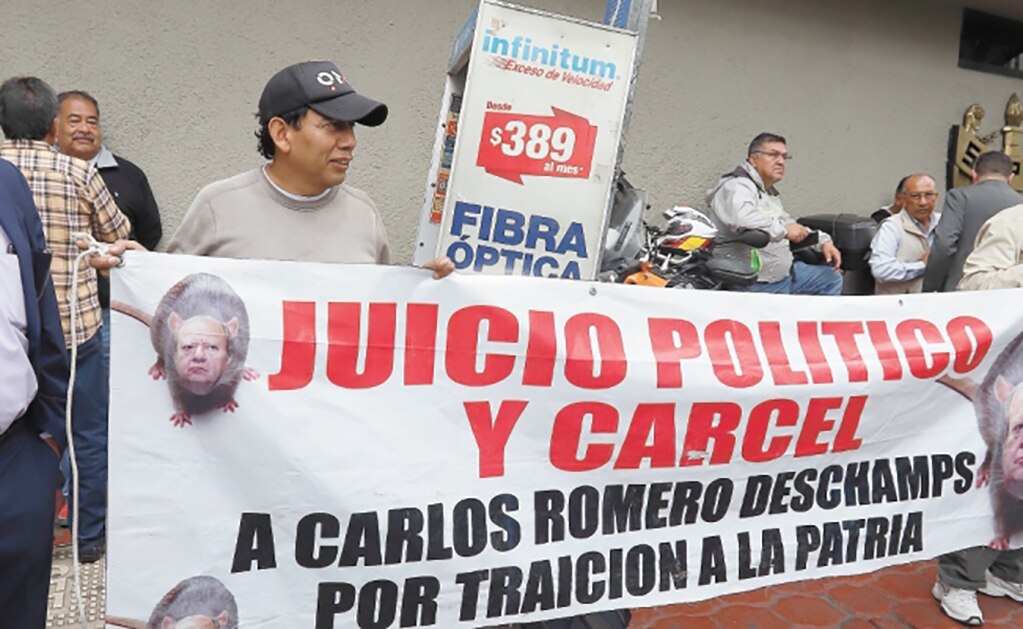 Incondicional de Romero Deschamps queda al frente del sindicato de Pemex