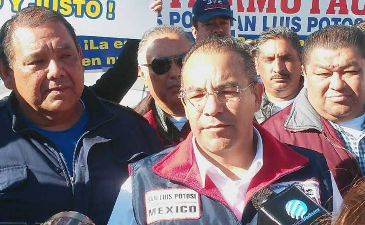 El líder transportista refirió que tan sólo en estos cuatro estados se han registrado en lo que va del año 35 robos. Foto: Nancy Hernández