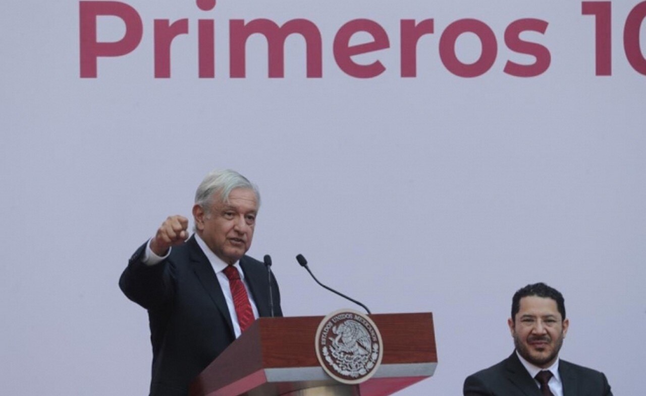 AMLO agradece confianza en primeros 100 días de su gobierno