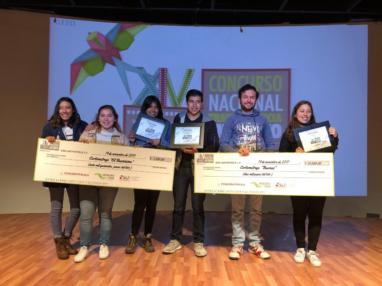 Premian a ganadores del concurso “Transparencia en Corto”