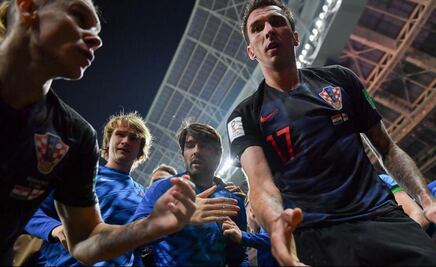 Festejo croata desde adentro