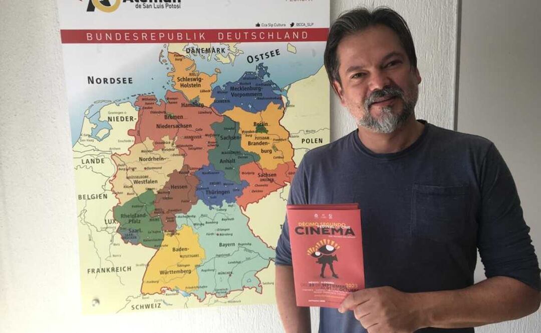 Adrian Tovar Simoncic, director del Centro Cultural Alemán de San Luís Potosí