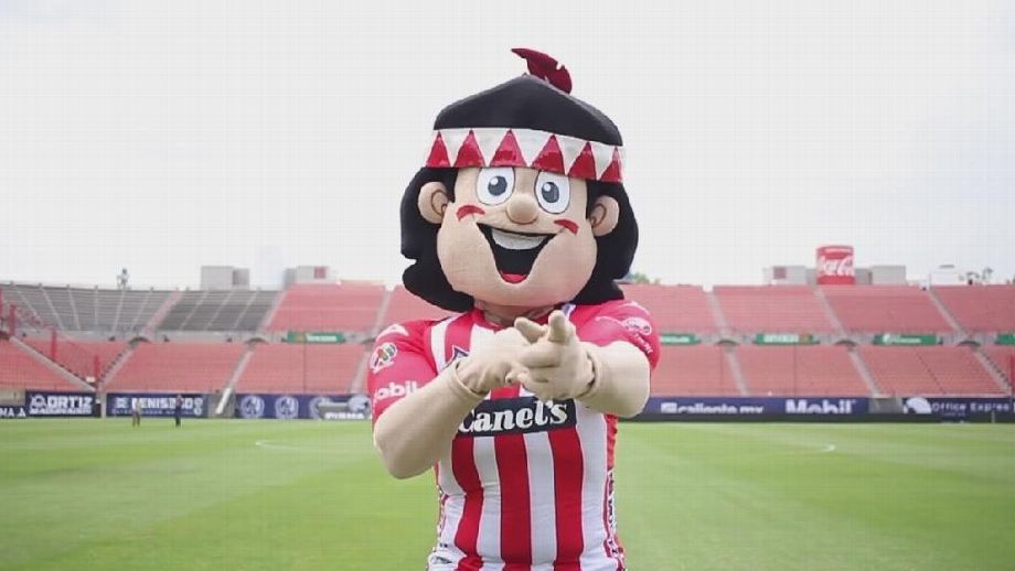 Huachi, la antigua mascota del Atlético de San Luis. Foto: Especial