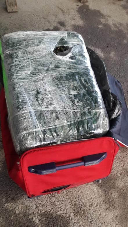 Aseguran droga en aeropuerto Ponciano Arriaga