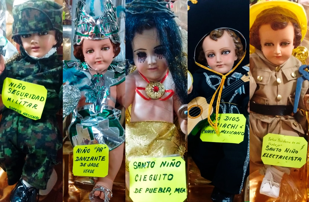 Guardia Nacional, motivo de trajes para niño Dios en Día de la Candelaria 