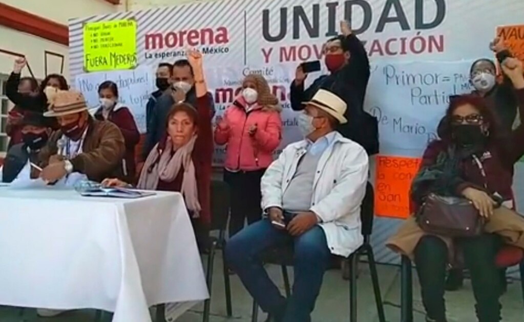 Falsas, encuestas del CEN de Morena para candidata a gubernatura de SLP: Reséndiz