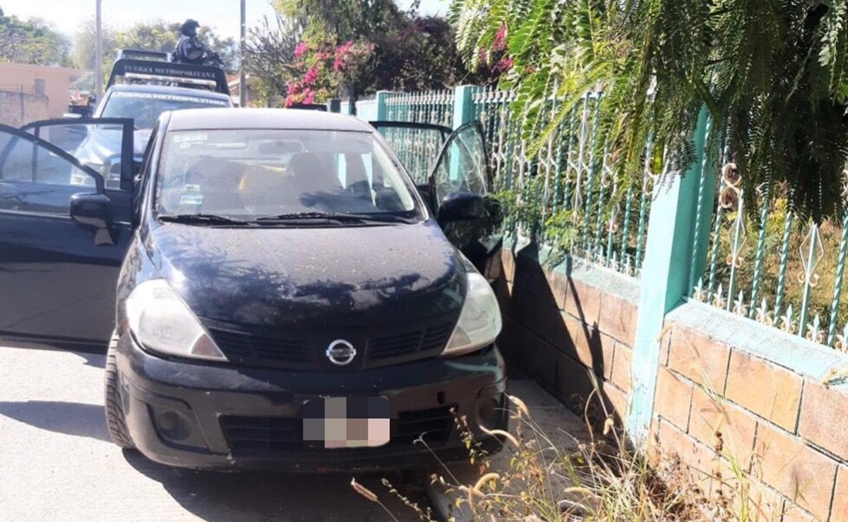 Aseguran vehículo con más de 300 dosis de marihuana en Villa Juárez 