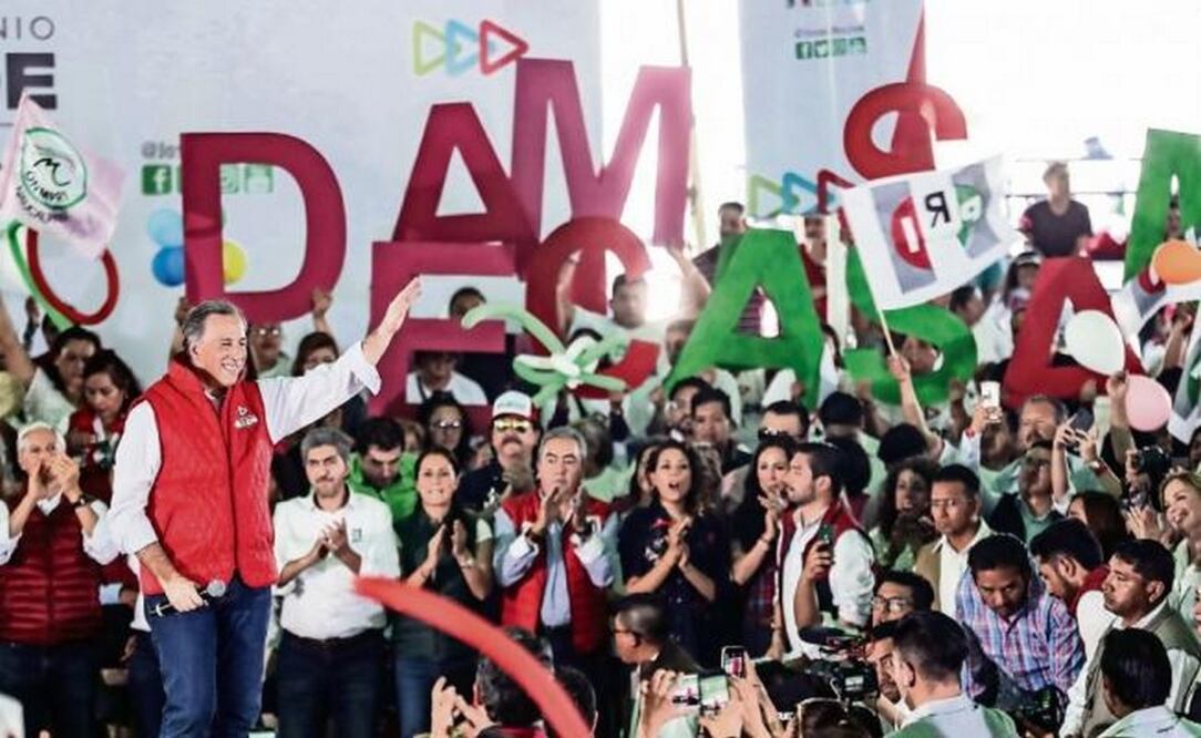 En un mitin realizado en Naucalpan, José Antonio Meade reconoció a las mujeres en el triunfo de Alfredo del Mazo (GERMÁN ESPINOSA. EL UNIVERSAL)