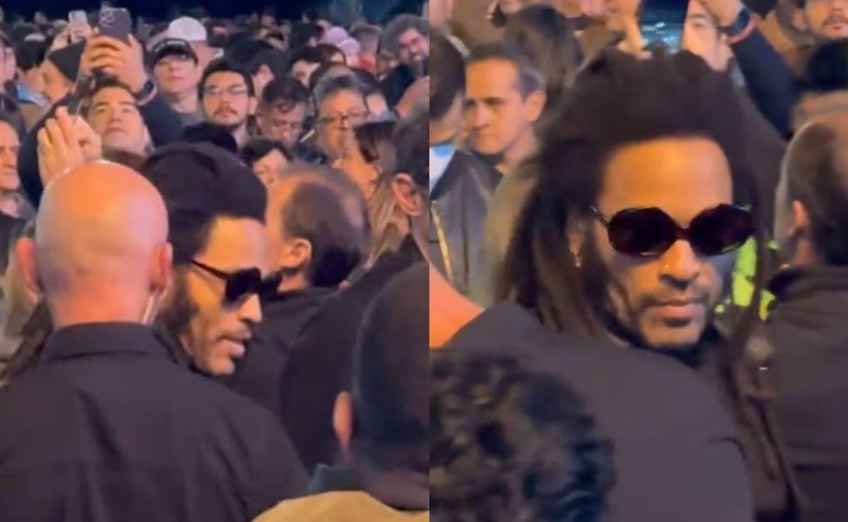 Lenny Kravitz emociona a seguidores de Paul McCartney durante su concierto en México