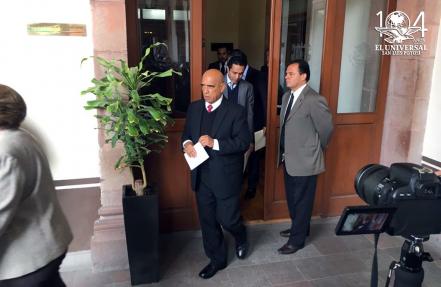 (VIDEO) Realizan simulacro de contingencia en Palacio de Gobierno