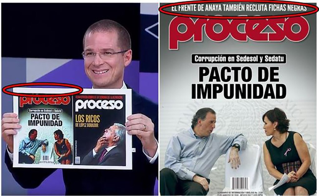 Fotografías: tomadsa de la transmisión del INE y de la hemeroteca de la revista Proceso
