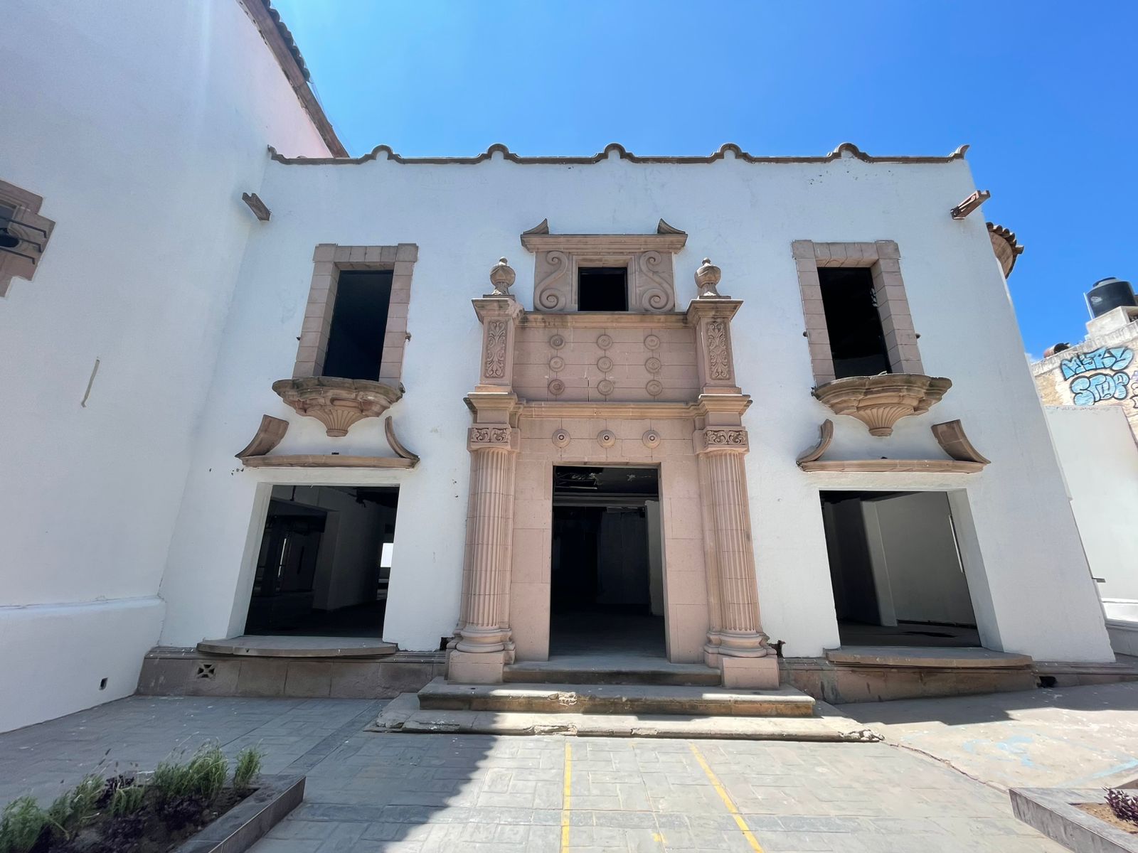 Casa Tres Guerras, rehabilitada por el Ayuntamiento de SLP. Foto: Humberto Torres