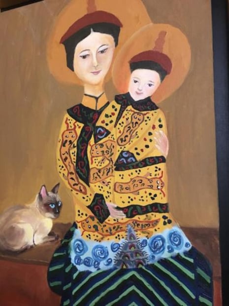 Humanismo felino y arte sacro: propuesta de la joven artista Sara Montserrat